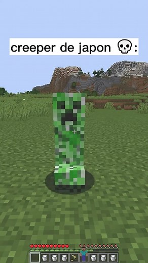 91K views · 2.8K reactions | Creeper normal vs Creeper de japon #minecraftmemes #minecraft | viral posting | Facebook