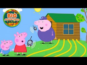 Peppa Pig Goes on a SECRET Walkie-Talkie Adventure!🤫 | Garden Games | Full Episodes | 24 Minutes