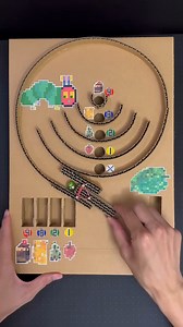 3.2M views · 682 reactions | DIY kirby pinball with cardboard . . . . . . #pinball #diy #papercrafts #trending #viral #tiktok #craft #diycrafts #instagram #reels #reelsinstagram #game #cardboard #creativity #kirby #marble #boardgames #satisfyingvideos | Diy Ideas | Facebook