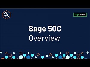 Sage 50C Overview