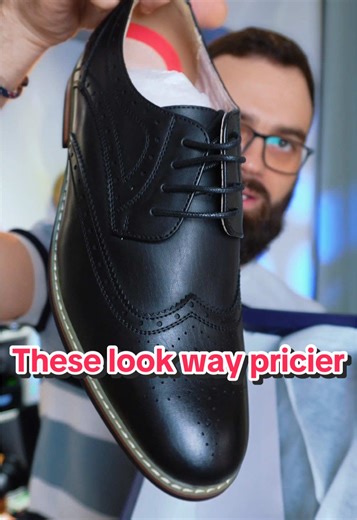 Not everything smart has to be expensive. These surprised me in person, clean design, comfortable, and they don’t look cheap on foot. Good option if you’ve got an event coming up. #CreatorSearchInsights #TikTokMadeMeBuyIt #MensShoes #SmartStyle #WeddingOutfit