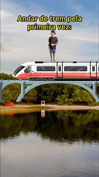 ANDAR DE TREM PELA PRIMEIRA VEZ