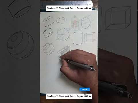 Drawing Foundation You Must Learn | Shape & Form Practice for All Artists