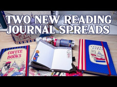 Reading Journal Tutorial: Two Dutch Door Pages for Tracking Books