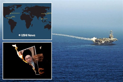 Trump sends USS Abe Lincoln carrier group to Middle East to keep Iran honest