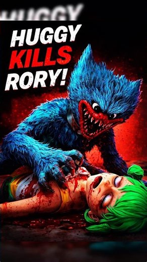 😧 | Huggy buggy Kill Rory Redcape in poppy playtime chapter 6