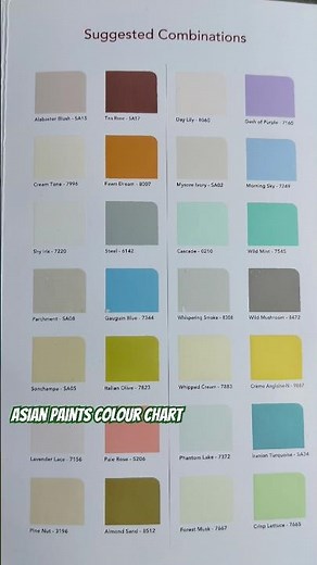 asian paints royal finish colour catalogue || colour combination chart || royal finish colour Card |