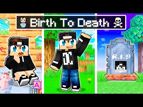 BIRTH To DEATH of my BEST FRIEND in Minecraft!