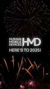 🎆 Here’s to 2025! 🚀​ A new year, a new chapter, and endless possibilities ahead.​ Let’s make it one to remember! 🌟 | HMD