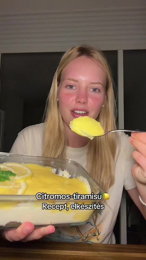 Citromos tiramisu recept — egyszerű házi citromisu