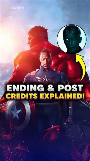 Captain America brave new world ending & post-credit scene explained! #captainamerica