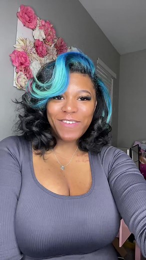I seen this method some where on here #hiikihair #fypシ #fypシ゚viral🖤tiktok #explore #silkpress #explorepage #blowout #curls