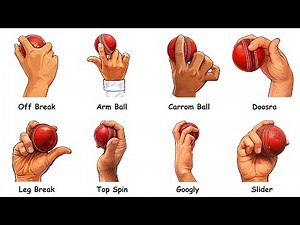 Every Cricket Spin Bowling Delivery Explained in 9 Minutes