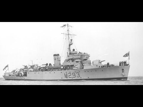 Algerine Class Minesweeper - Scratchbuilt 1/72 Scale Model Ship - HMS Pickle