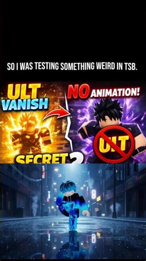 *NO ULT ANIMATION in TSB?!* (Secret Trick)
