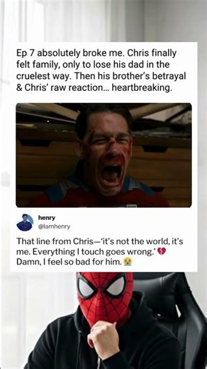 Peacemaker Ep 7 broke me… was Chris wrong or just bro