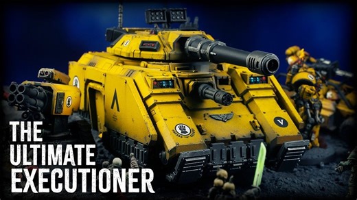 Kitbash思路分享：终极星际战士反击者处决者载具模型制作