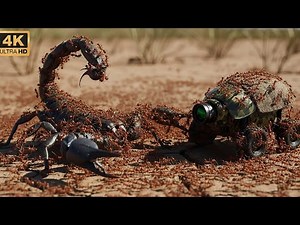 Millions of Army Ants vs Giant Black Scorpion: The Most Shocking Survival Battle (4K)