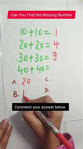 Only Quick Thinkers Can Solve This Addition Math Pattern Puzzle 🤯