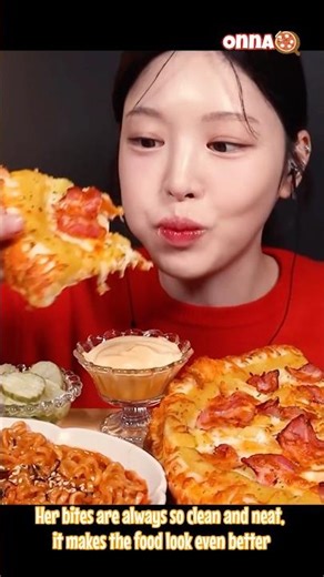 Cheese Potato Pizza Mukbang ASMR ©️Eat with Boki