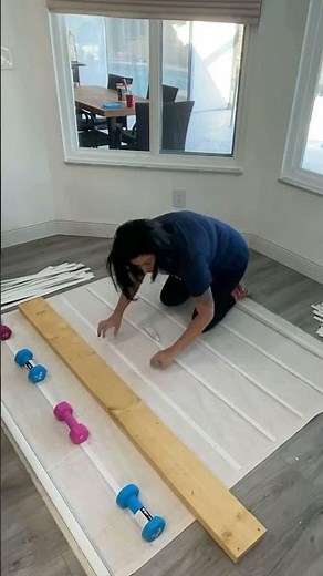 DIY No-Sew Roman Shades using Cordless Blinds