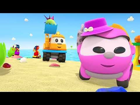 Leo the Truck and the Boat. Car Cartoons Full Episodes for Kids