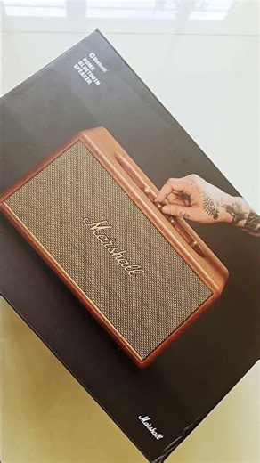 Marshall Stanmore 3 Unboxing .... #marshall #speaker #sound #system #unboxing
