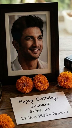 SSR Birthday Special 🎂 | Shine On Forever | Emotional Tribute #bollywood #song