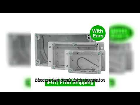 IP67 Plastic Transparent Box Waterproof Enclosure Electronic Project Outdoor Instrument Electrical P