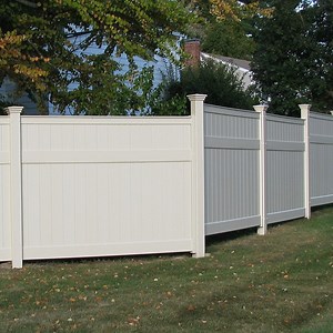 [Hot Item] White Plastic Garden Fencing, Vinyl Privacy Pool Fencing, PVC Outdoor Garden Fencing