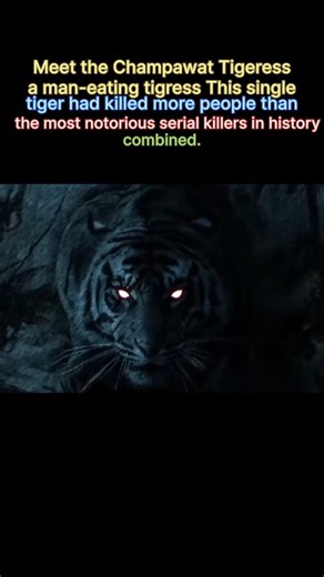 “The Deadliest Tiger Ever 🐅”|#shorts#Animalstories