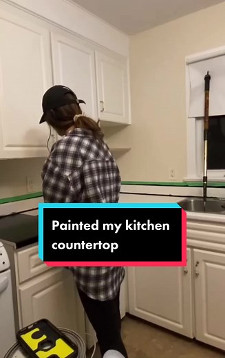 DIY Countertop Makeover: Painting for a Glossy Finish