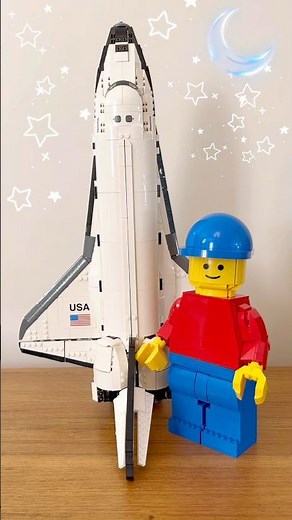 LEGO Nasa Space Shuttle Tiny vs Giant | 10283
