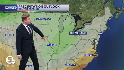 NEW: NOAA's Winter Weather Outlook calls for above-average precipitation