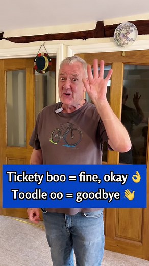 Tickety Boo and Toodaloo: British English Vocabulary for Saying Goodbye