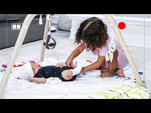 ABELLA BABYSITS HER NEWBORN BROTHER ALONE... YOU WON’T BELIEVE WHAT SHE DID!!! **HIDDEN CAMERA**