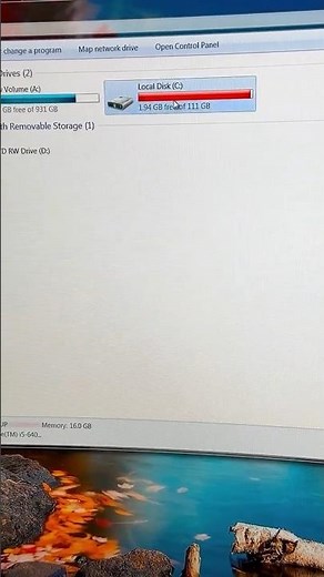 C drive full, Windows 7 fixed