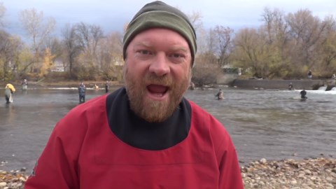 Anglers get a unique opportunity to fish for steelhead in the Boise River