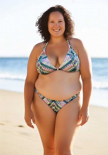 Granny in Her Bikini: A Fun Day at the Beach
