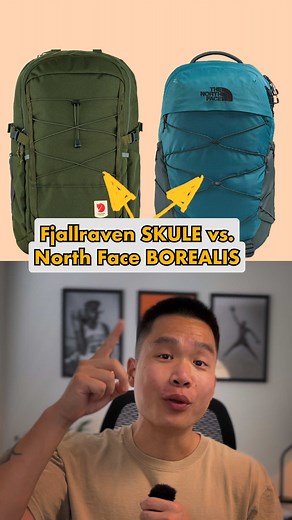 North Face Borealis vs Fjallraven Skule Backpack Review