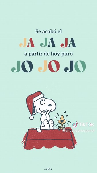Celebra la Navidad con Snoopy y su racha navideña