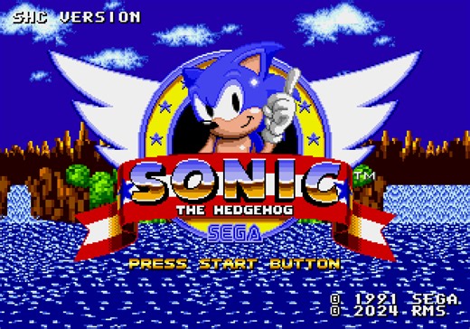 Sonic 1 in Sonic 3 (SEGA Mega Drive and Genesis) by TheBlad768
