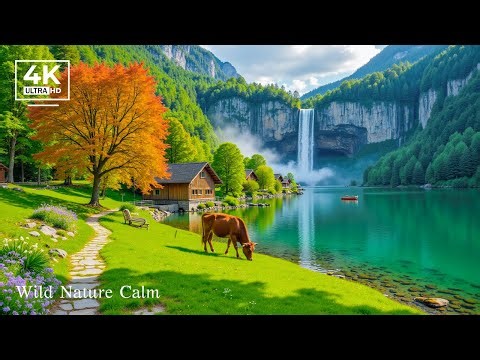 Relaxing 4K Nature Music 🌊 | Recharge Your Mind & Release Stress Fast