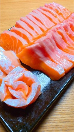 サーモン好き全員集合！贅沢すぎる4種盛りが美味すぎた #サーモン #刺身 #魚の捌き方