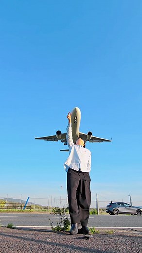 Galaxy AIで簡単に飛行機写真を編集！