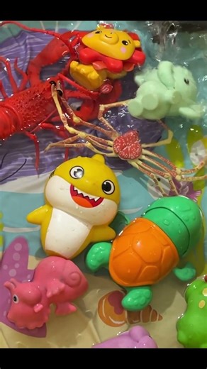 Learn Ocean Animal Names & Fun Facts | Sea Animal Toys for Kids | Educational Video for Toddlers