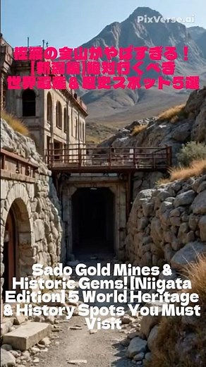 佐渡の金山がやばすぎる！【新潟編】絶対行くべき世界遺産＆歴史スポット5選Sado Gold Mines 5 World Heritage & History Spots You Must Visit