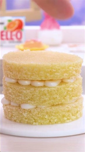 Mini Blue OREO Fondant Cake💙 Satisfying ASMR | Mini Cake #shorts #asmr #miniature #minicake