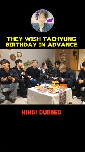 they wish taehyung birthday in advance 🫢 hindi dubbed #bts