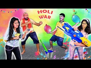 होली में हो गया झगड़ा | Holi War | Fun Story | Pari's Lifestyle